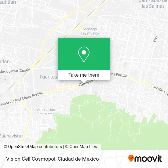 Vision Cell Cosmopol map