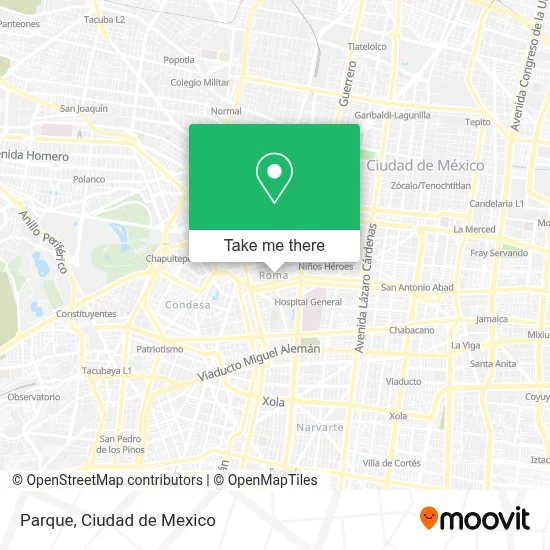 Parque map
