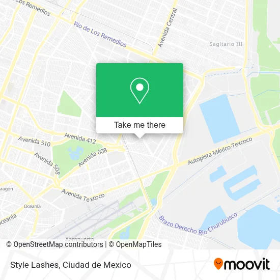 Style Lashes map