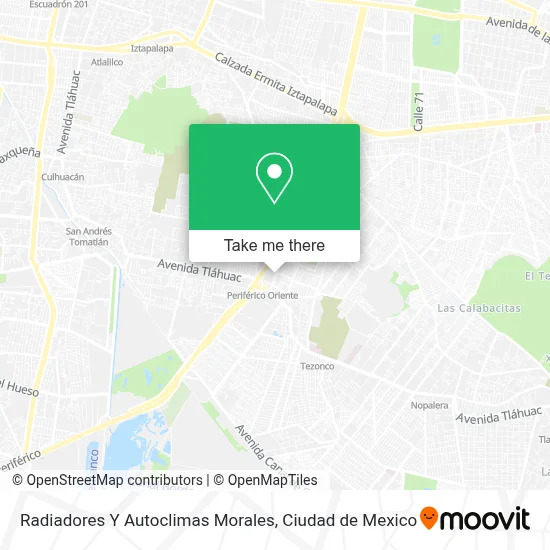 Radiadores Y Autoclimas Morales map