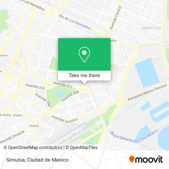Simulsa map