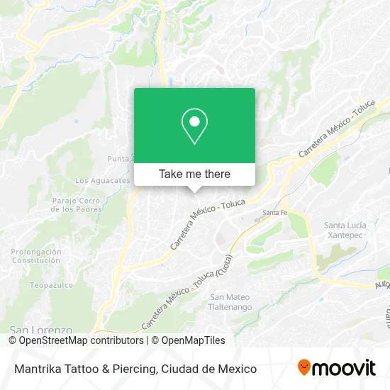 Mantrika Tattoo & Piercing map