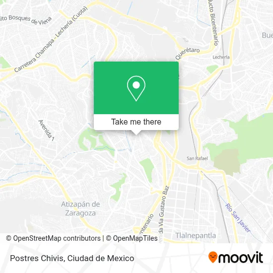Postres Chivis map