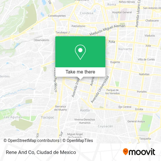 Rene And Co map