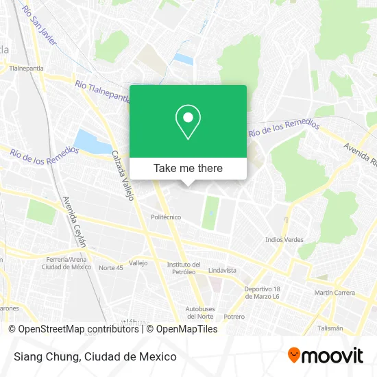 Siang Chung map