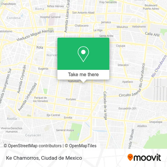 Ke Chamorros map