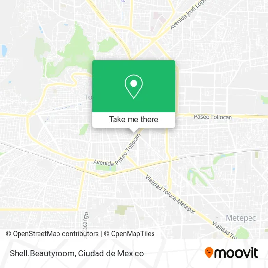 Shell.Beautyroom map