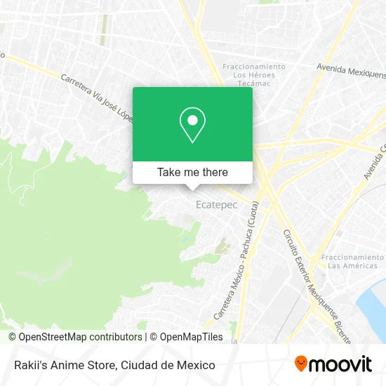 Rakii's Anime Store map