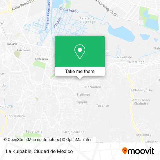 La Kulpable map