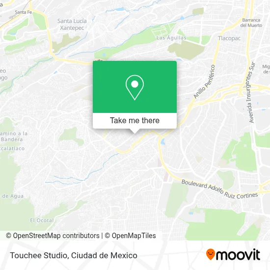 Touchee Studio map