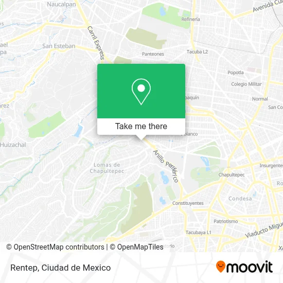 Rentep map