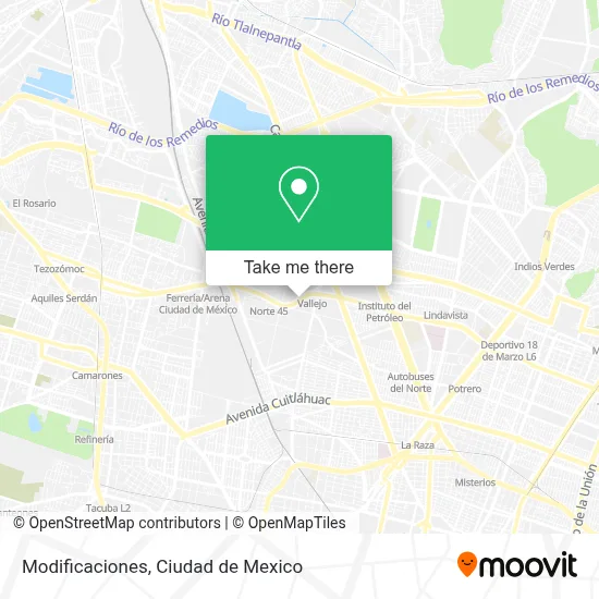 Modificaciones map
