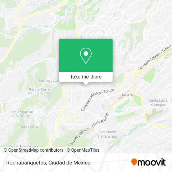 Rochabanquetes map
