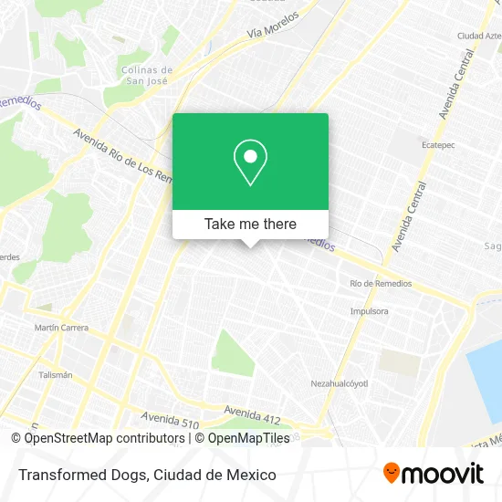 Transformed Dogs map