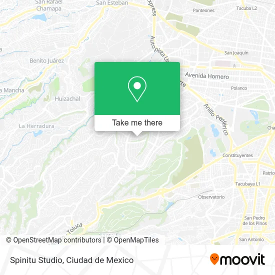 Spinitu Studio map