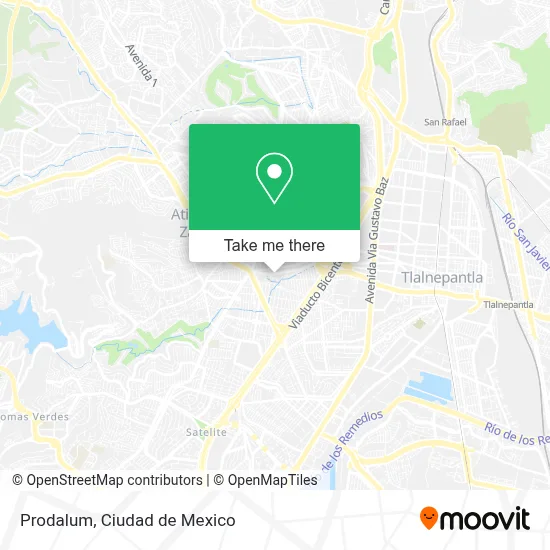 Prodalum map