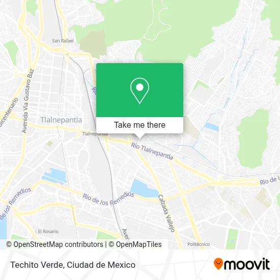 Techito Verde map