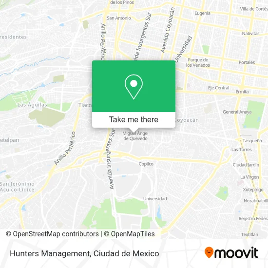 Hunters Management map