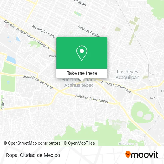 Ropa map