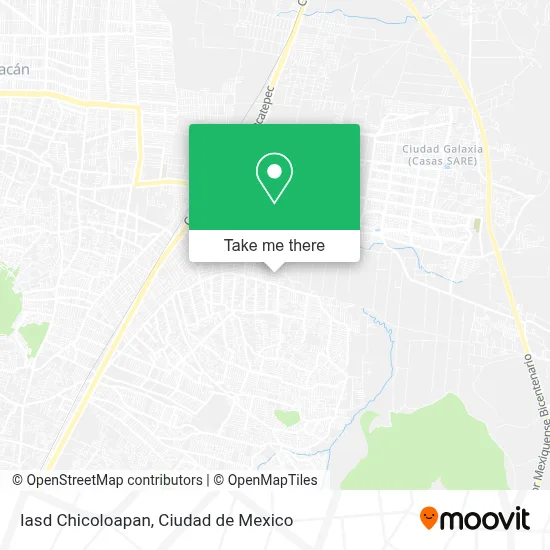 Iasd Chicoloapan map