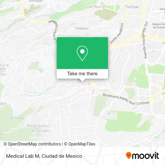 Medical Lab M map