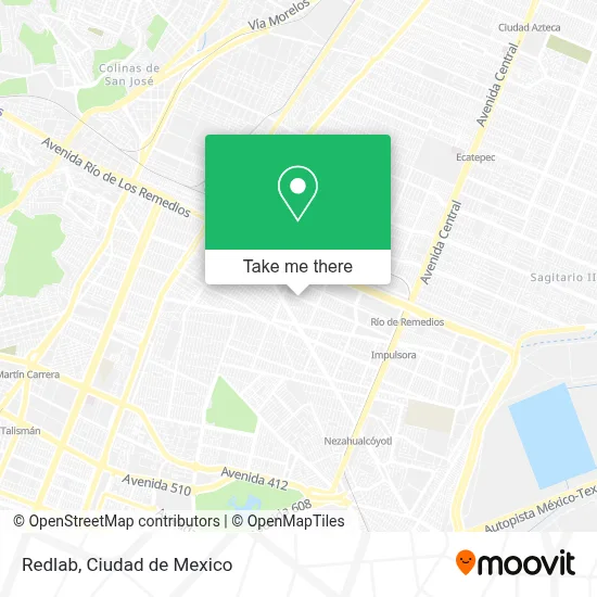 Redlab map