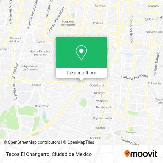 Tacos El Changarro map