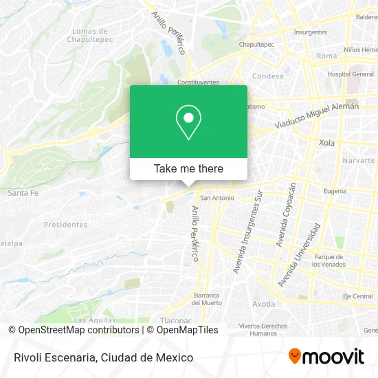 Rivoli Escenaria map