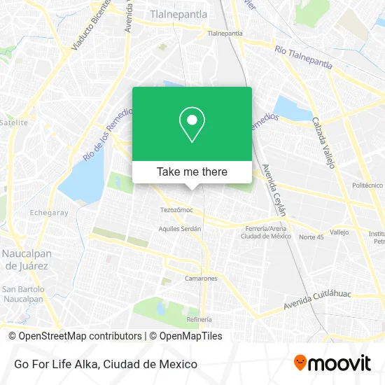 Go For Life Alka map