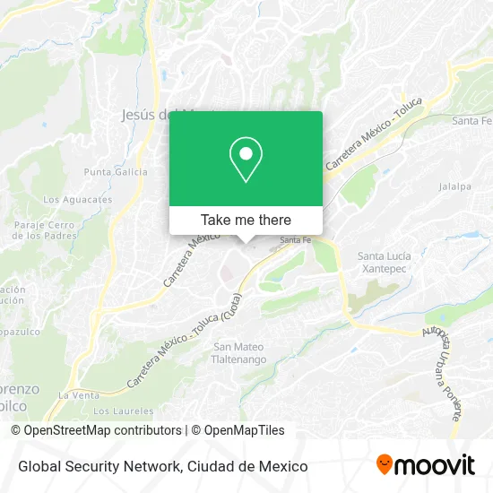 Global Security Network map