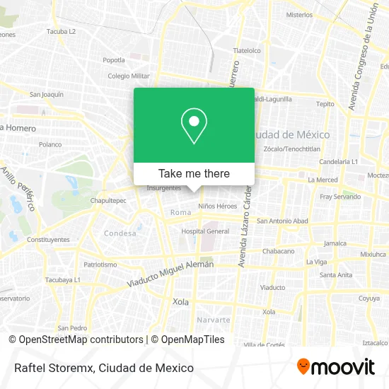 Raftel Storemx map