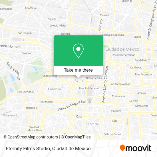 Eternity Films Studio map