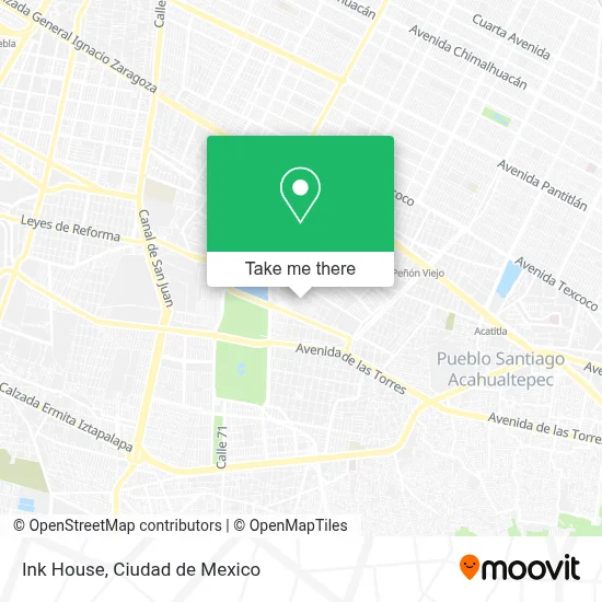 Ink House map