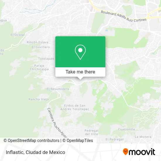 Inflastic map