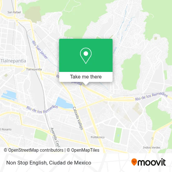 Non Stop English map