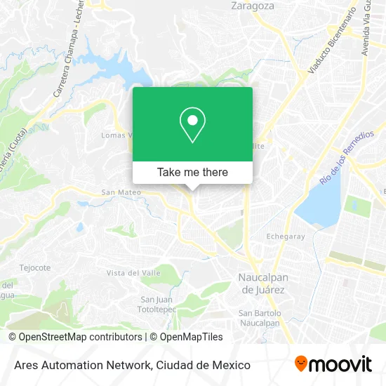 Ares Automation Network map