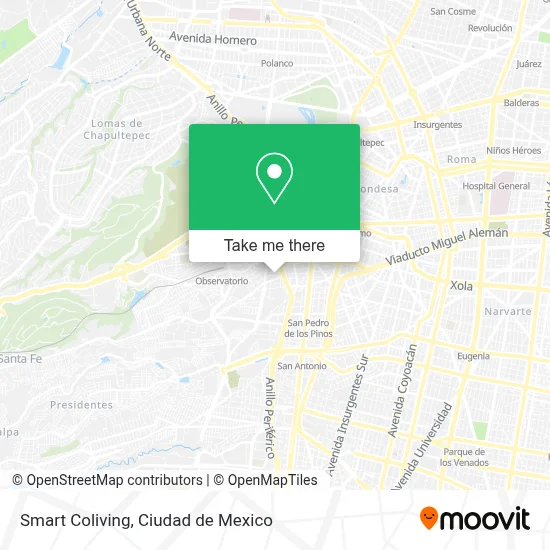 Smart Coliving map