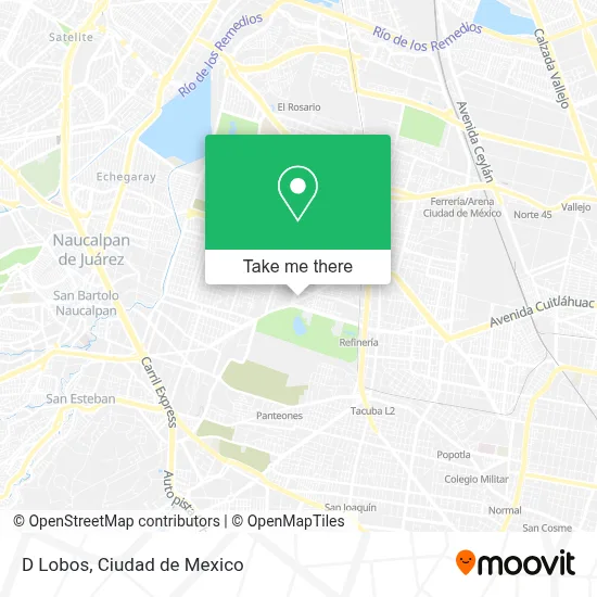 D Lobos map