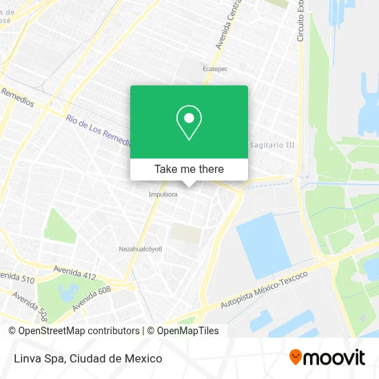 Linva Spa map