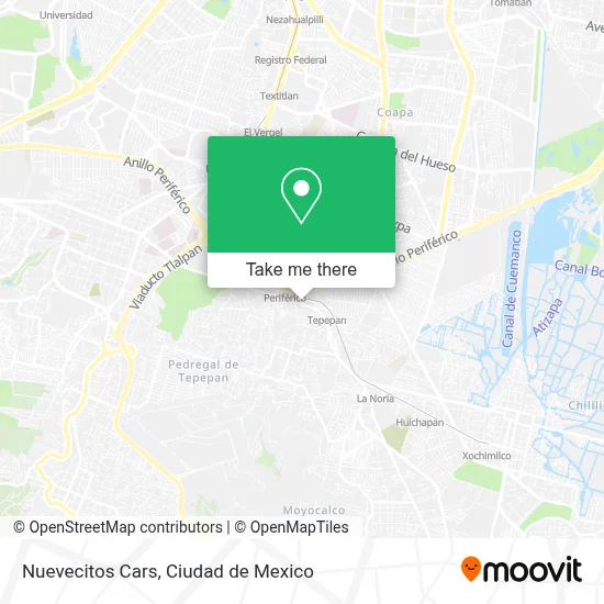 Nuevecitos Cars map