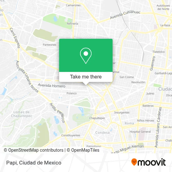 Papi map