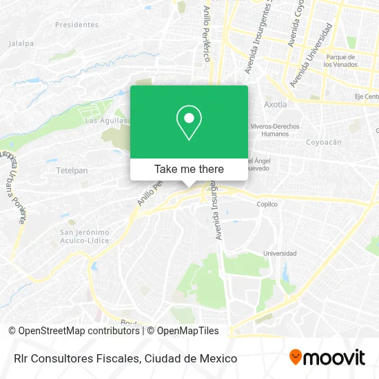 Rlr Consultores Fiscales map