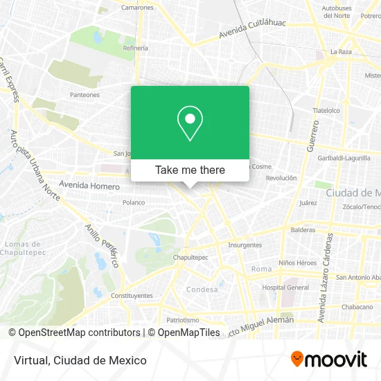 Virtual map