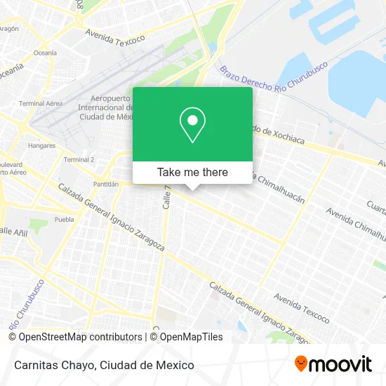 Carnitas Chayo map