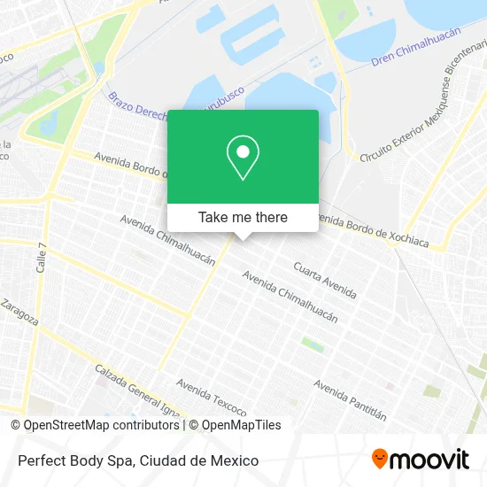 Perfect Body Spa map