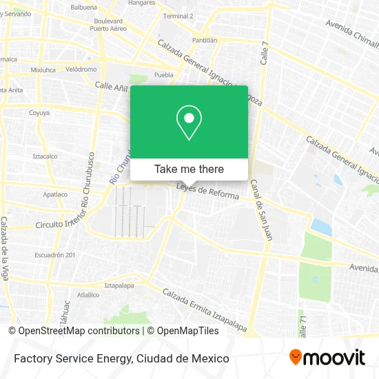 Factory Service Energy map