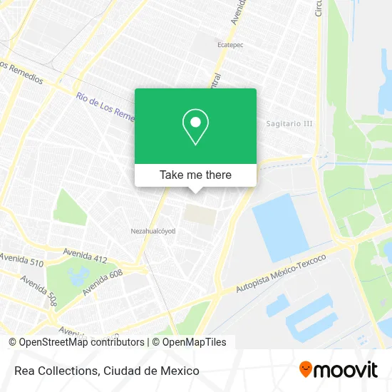 Rea Collections map