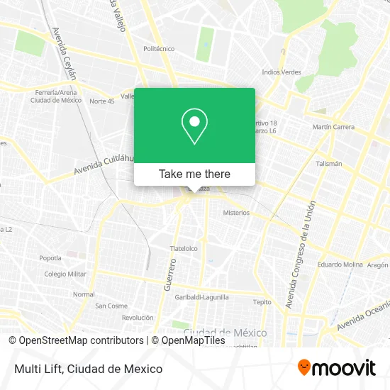 Multi Lift map