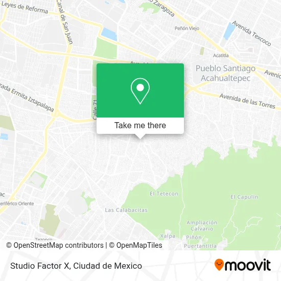 Studio Factor X map