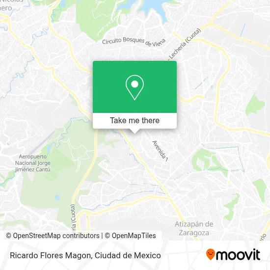 Ricardo Flores Magon map